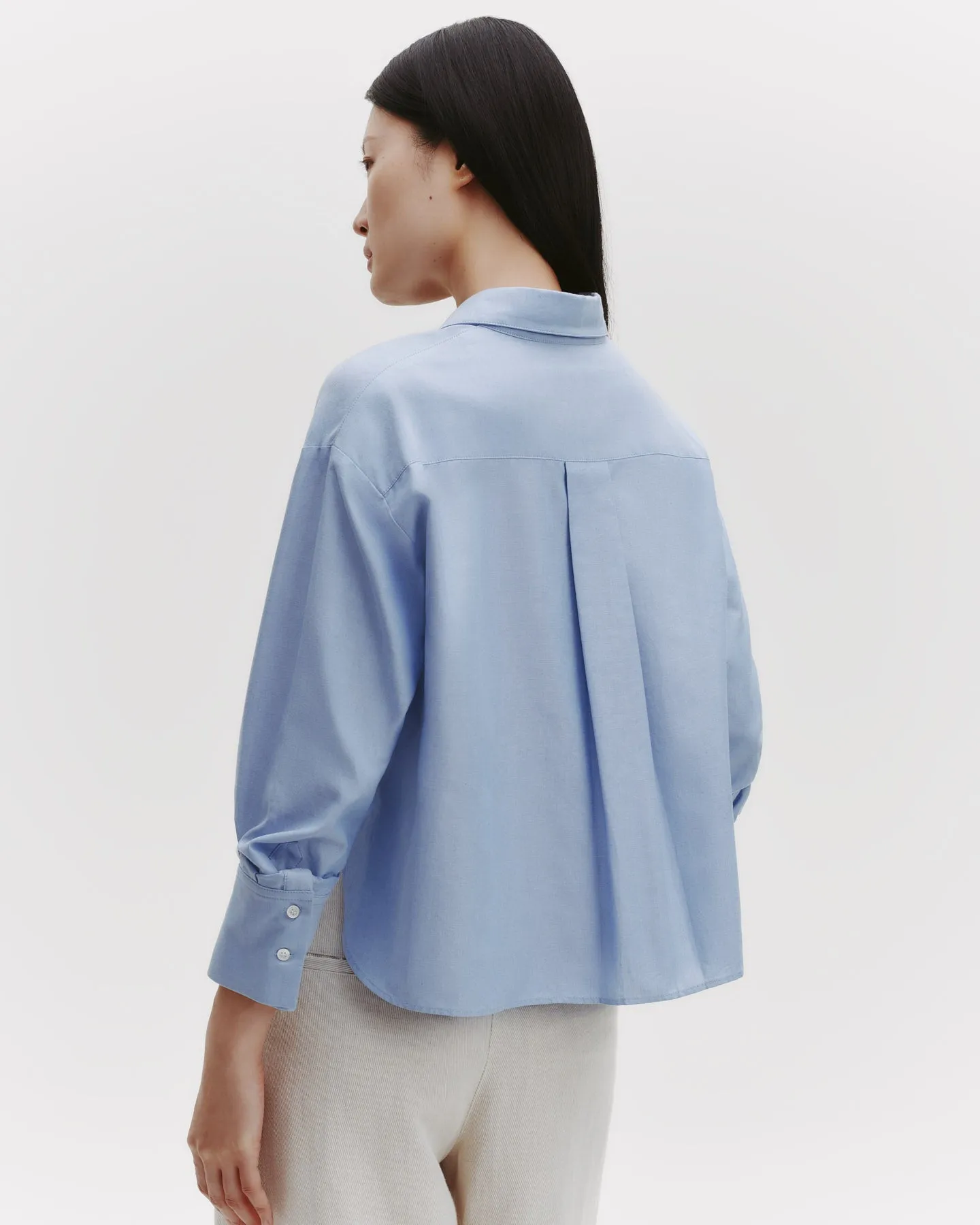 J.D. Shirt in Oxford Cotton Shirting sold by TWP CLOTHING product image thumbnail 4