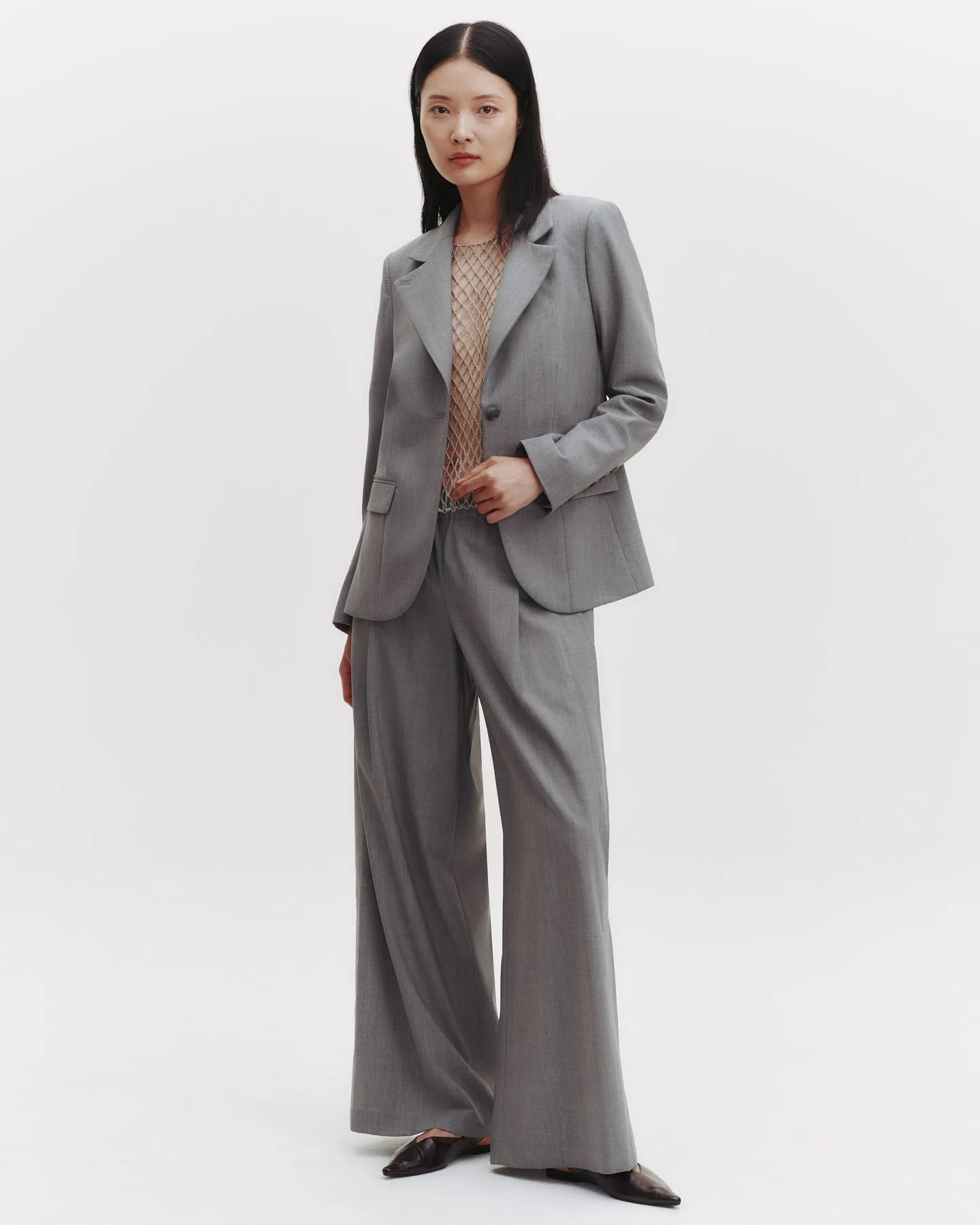Supper Jacket in Ultrafine Stretch Suiting sold by TWP CLOTHING product image thumbnail 3