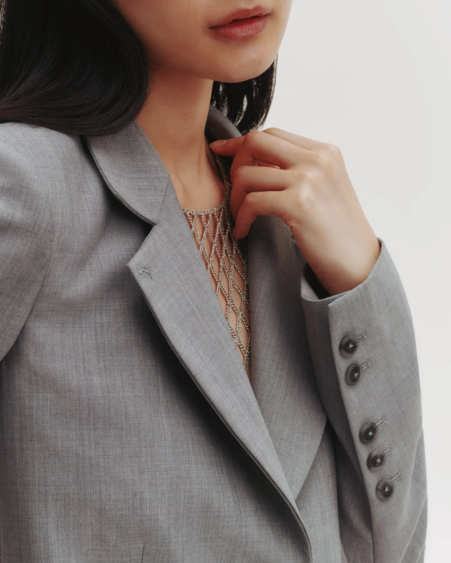 Supper Jacket in Ultrafine Stretch Suiting sold by TWP CLOTHING product image thumbnail 5