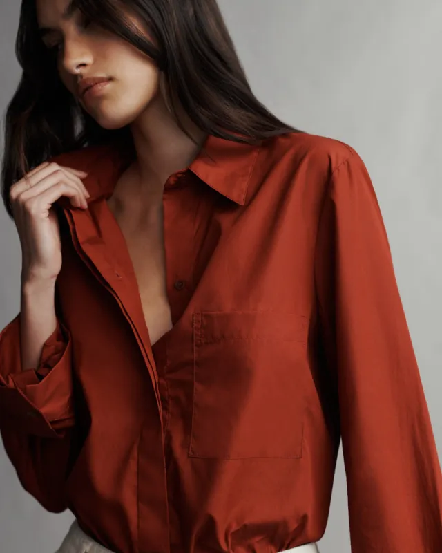 Boyfriend Shirt in Superfine Cotton sold by TWP CLOTHING
