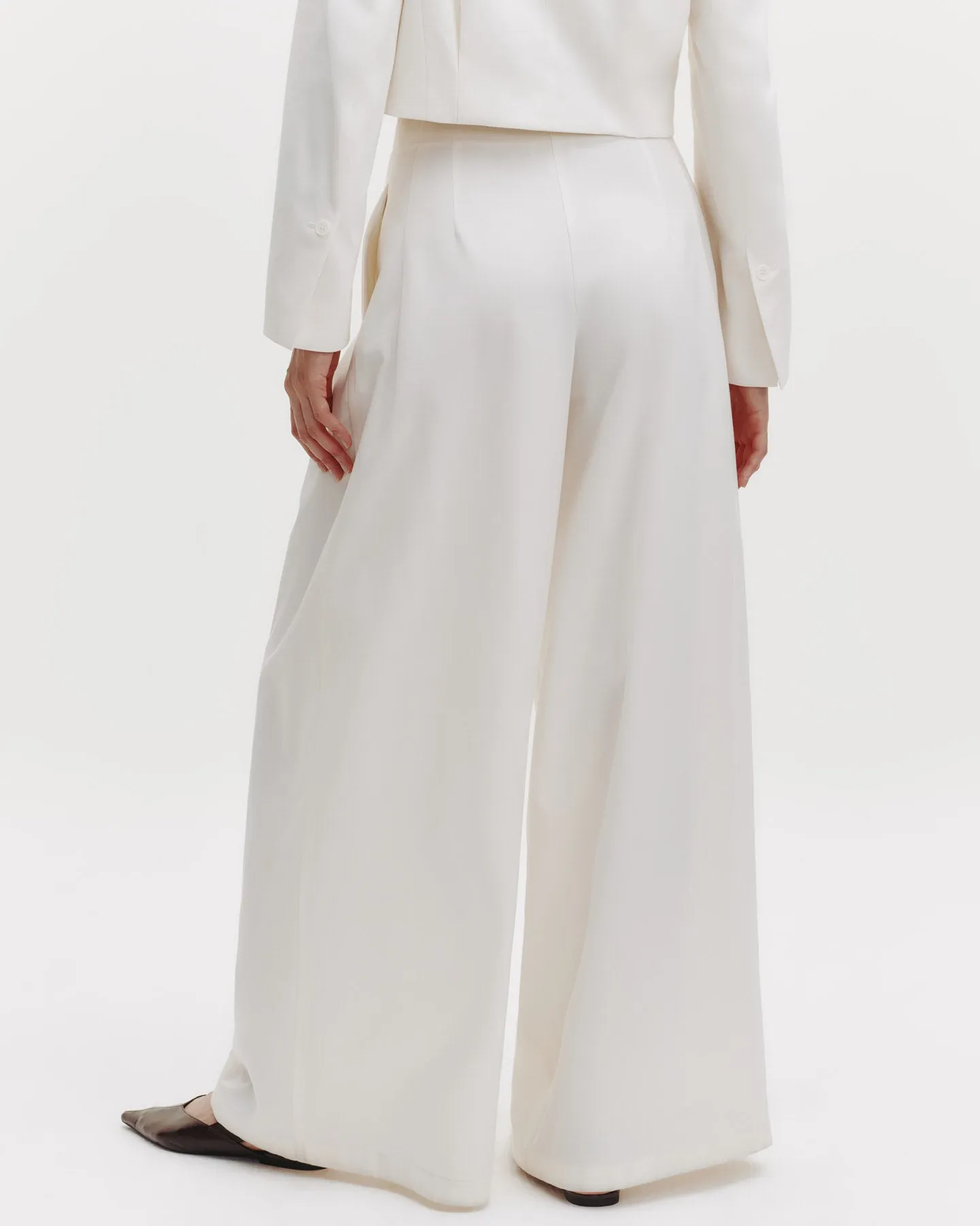 Drew Pant in Cotton Tux Wool sold by TWP CLOTHING product image thumbnail 5