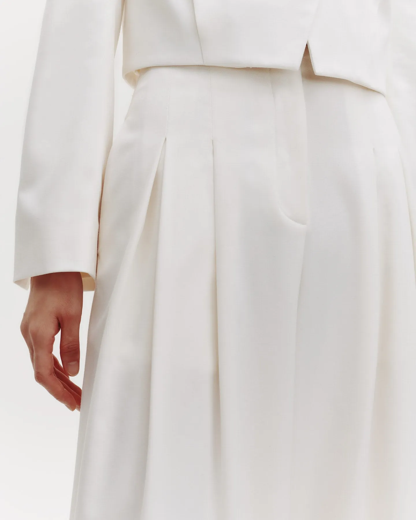 Drew Pant in Cotton Tux Wool sold by TWP CLOTHING product image thumbnail 3