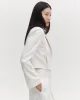 Blazer with Pleat Placket in Cotton Tux Wool sold by TWP CLOTHING