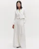 Blazer with Pleat Placket in Cotton Tux Wool sold by TWP CLOTHING
