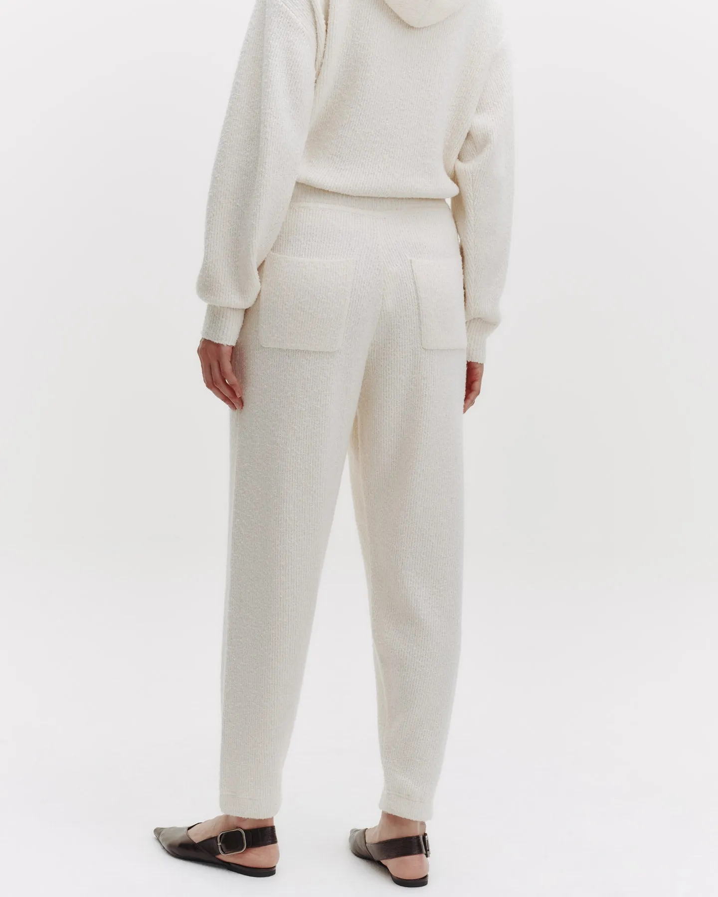 Sweatpant in Nubby Cashmere Silk sold by TWP CLOTHING product image thumbnail 5