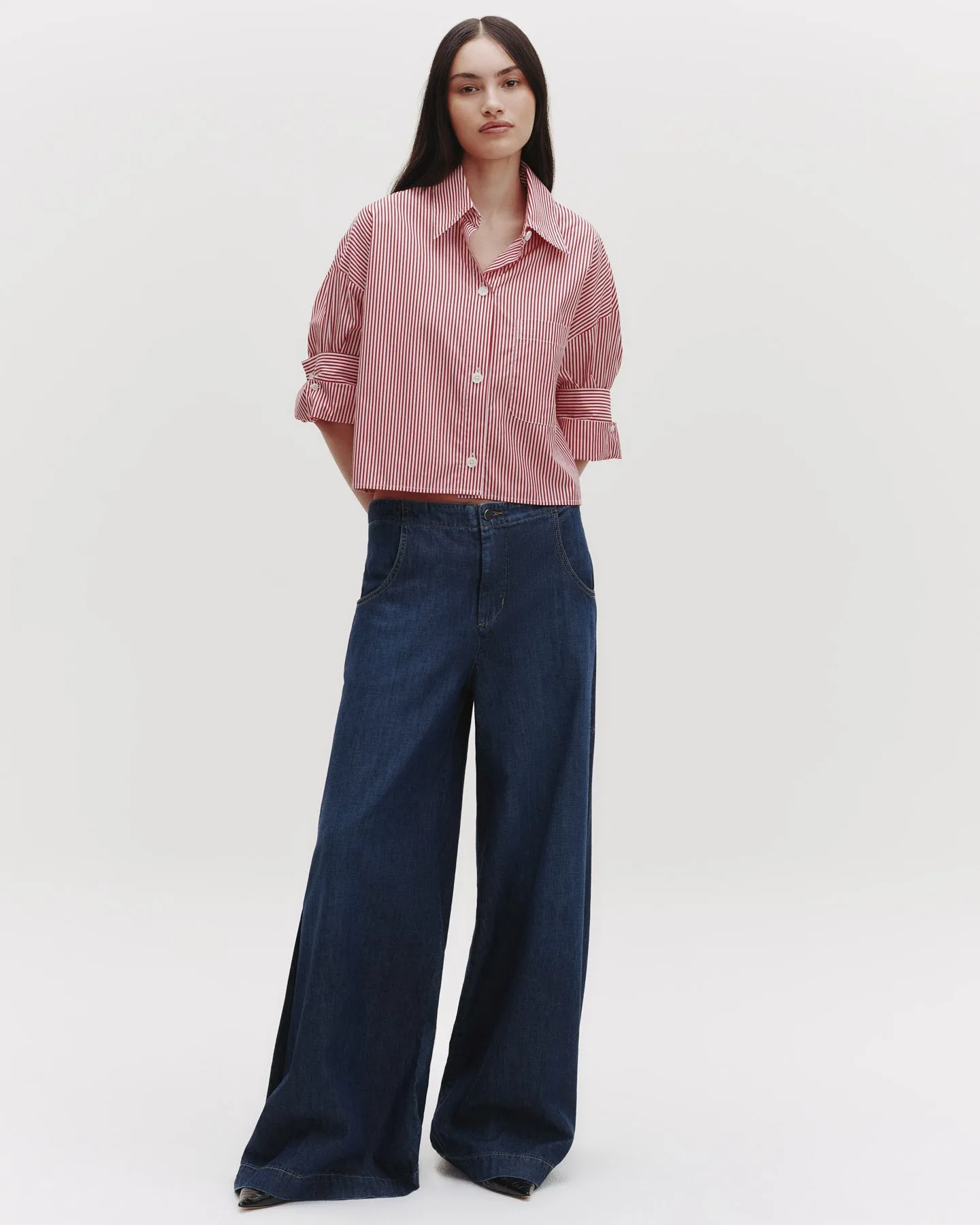 Next Ex Shirt in Striped Cotton sold by TWP CLOTHING product image thumbnail 2