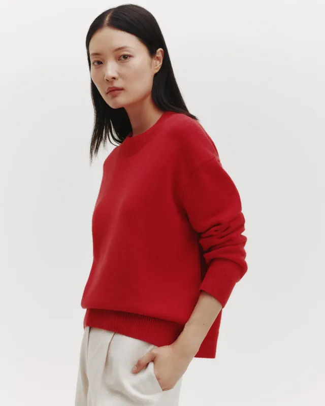 Boy Crewneck in Cashmere sold by TWP CLOTHING