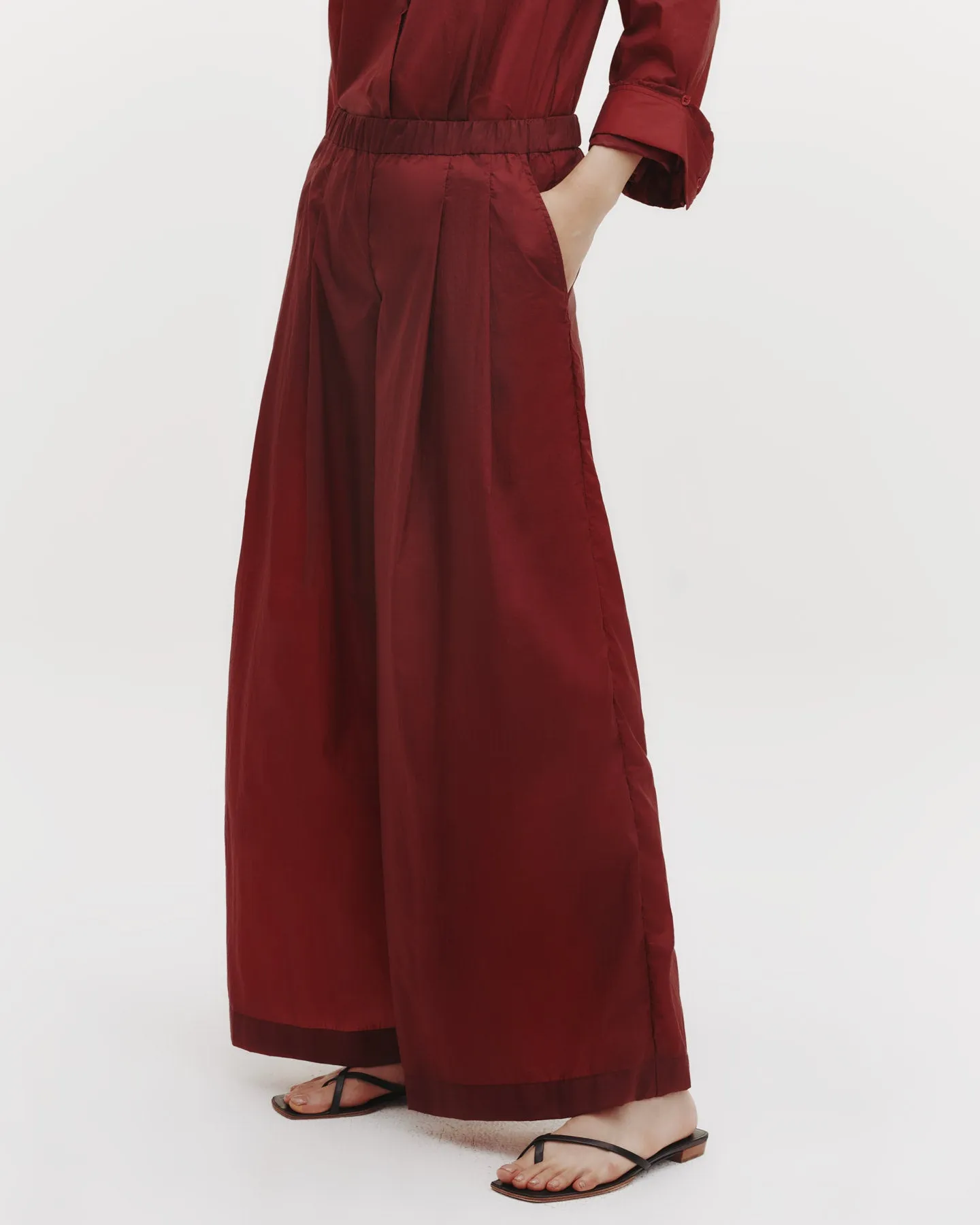 Pull On Didi Pant in Nylon sold by TWP CLOTHING