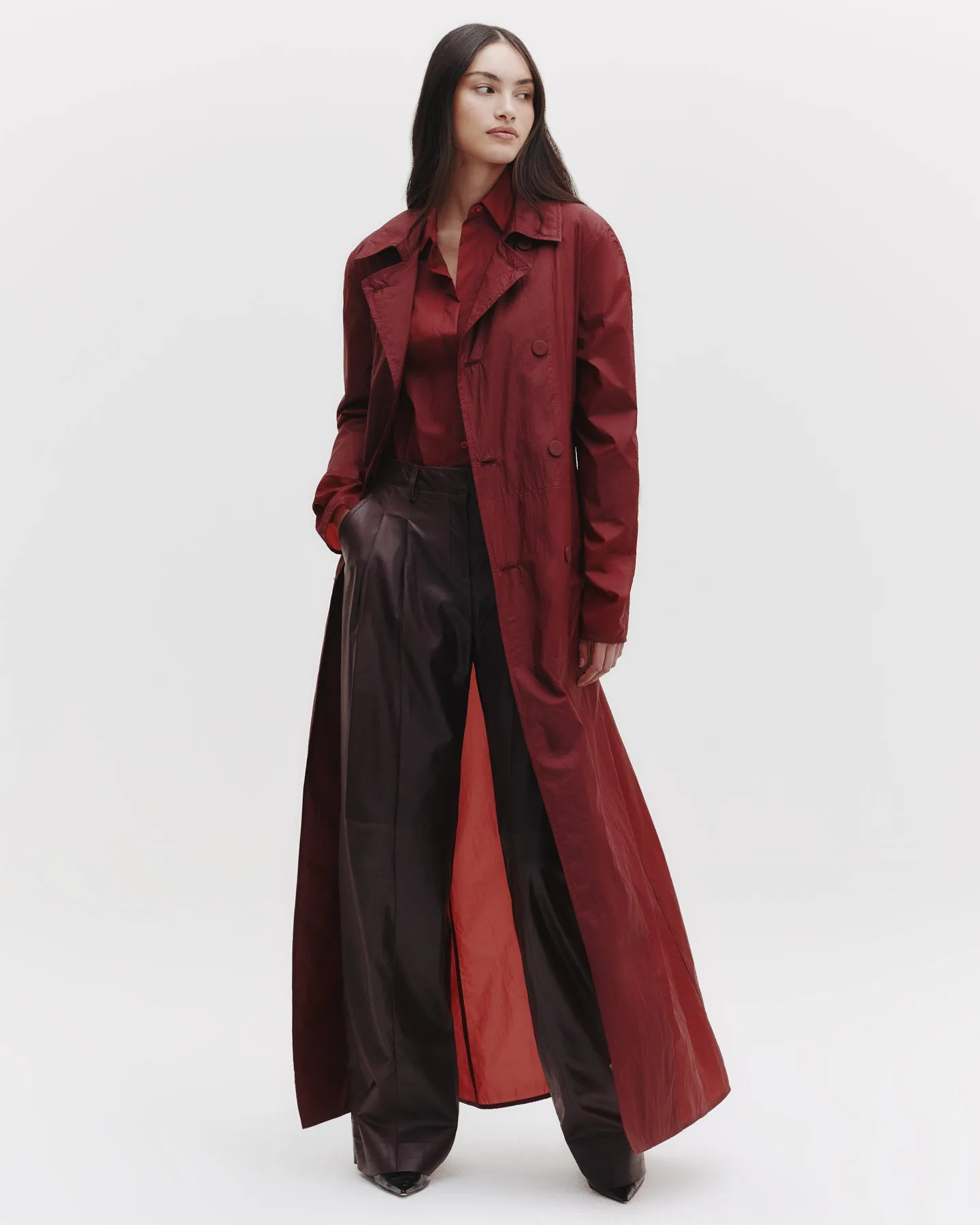 Back and Forth Trench in Nylon sold by TWP CLOTHING product image thumbnail 3