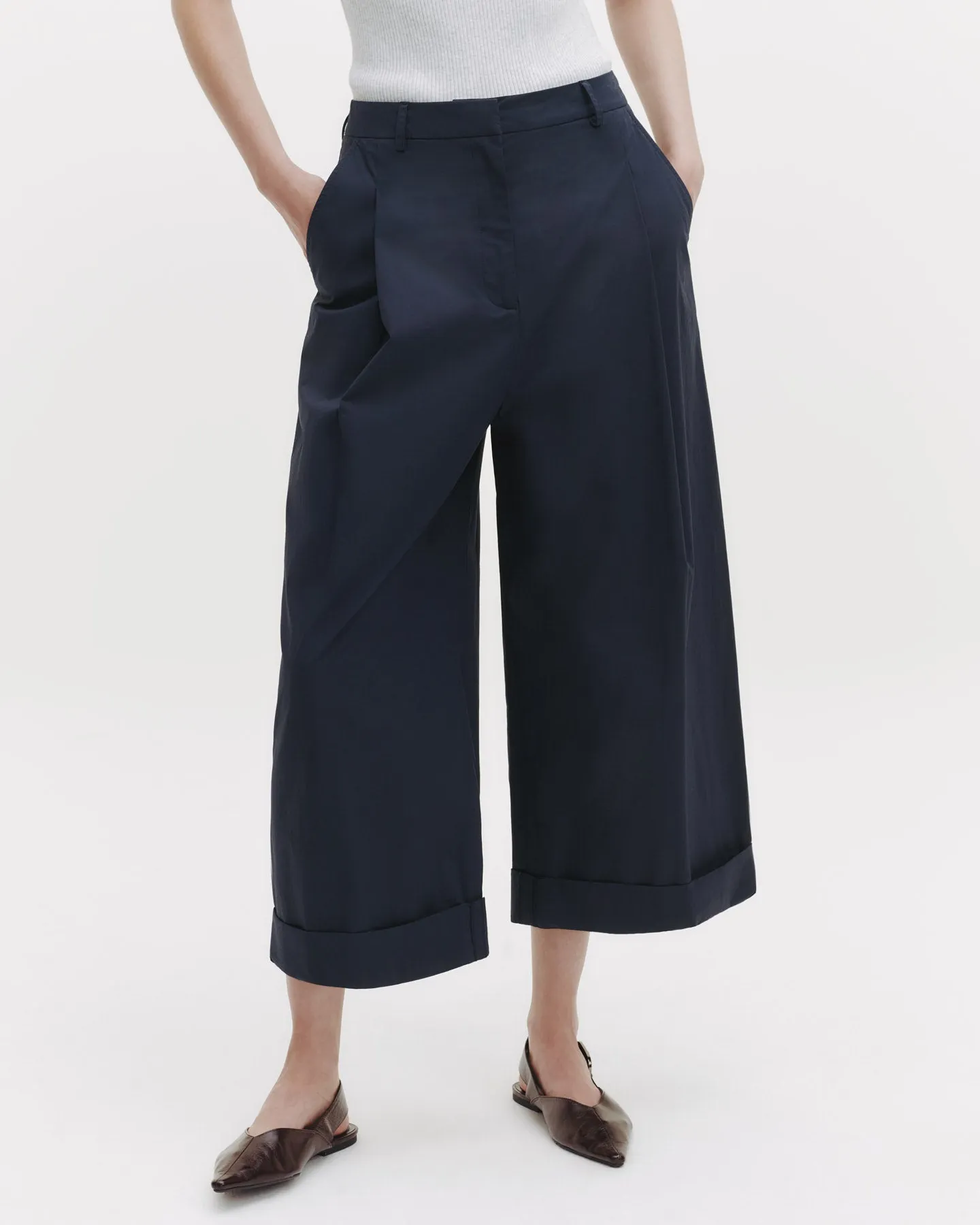 Houston St. Pant in Dense Cotton Poplin sold by TWP CLOTHING product image thumbnail 2