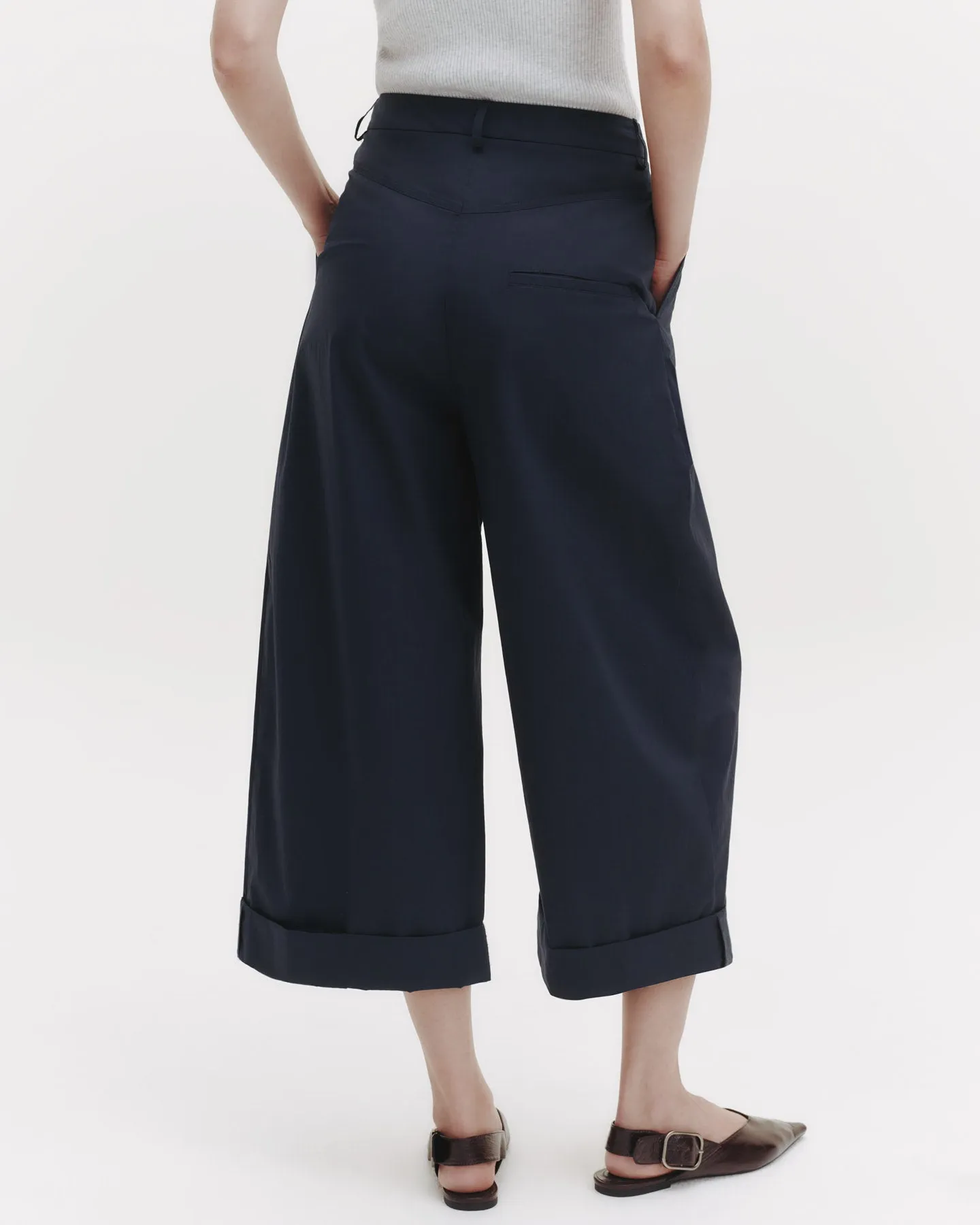 Houston St. Pant in Dense Cotton Poplin sold by TWP CLOTHING product image thumbnail 4