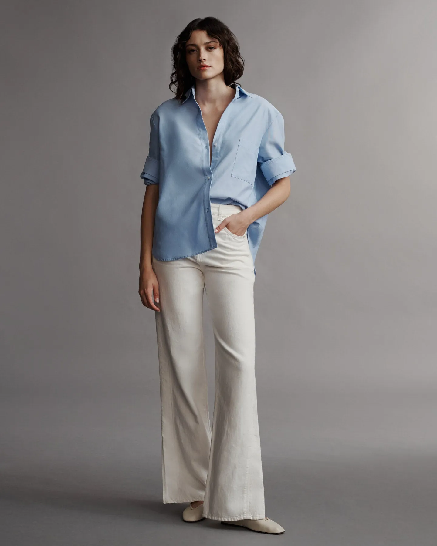 New Morning After Shirt in Oxford Cotton Shirting sold by TWP CLOTHING product image thumbnail 5