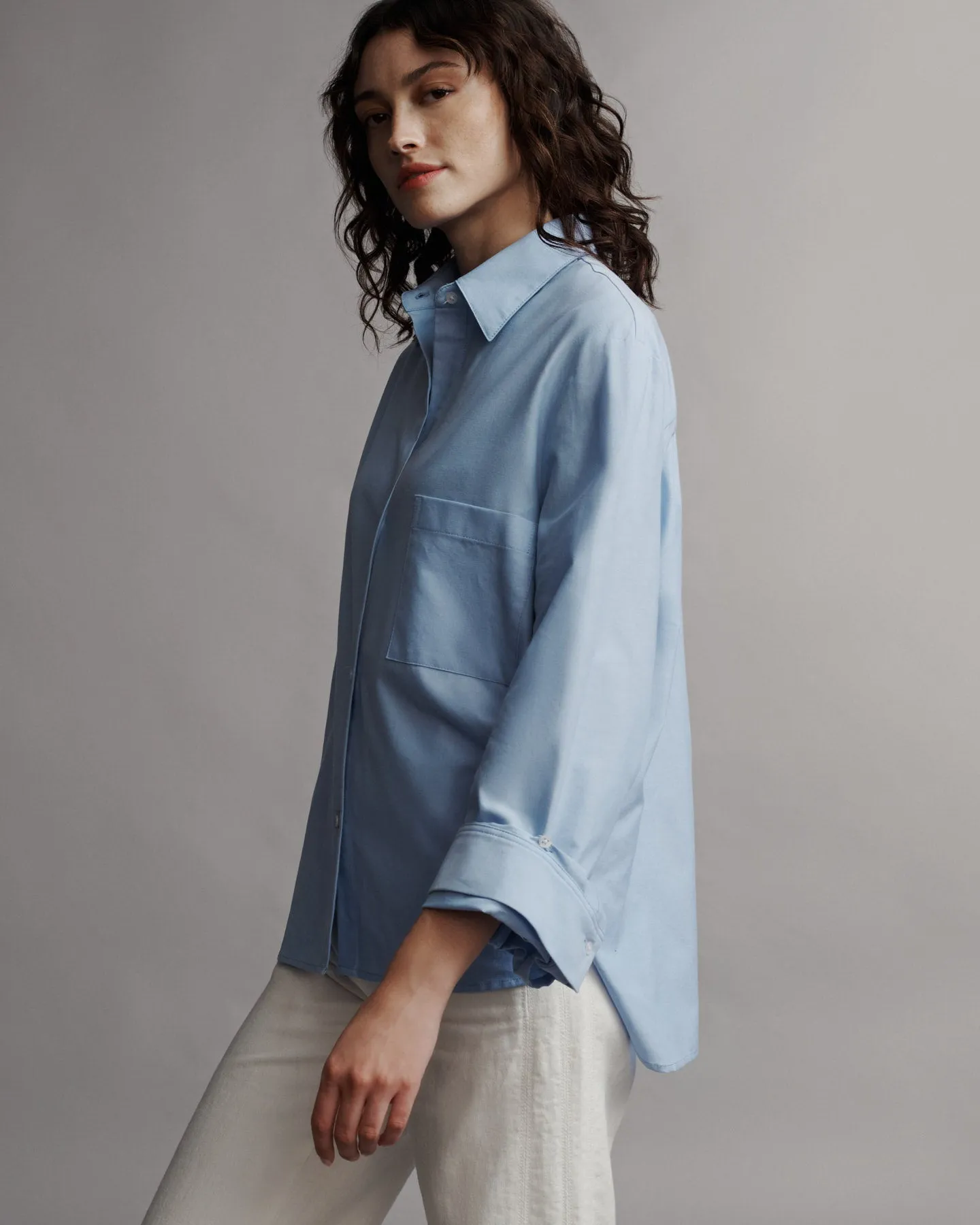 New Morning After Shirt in Oxford Cotton Shirting sold by TWP CLOTHING product image thumbnail 3