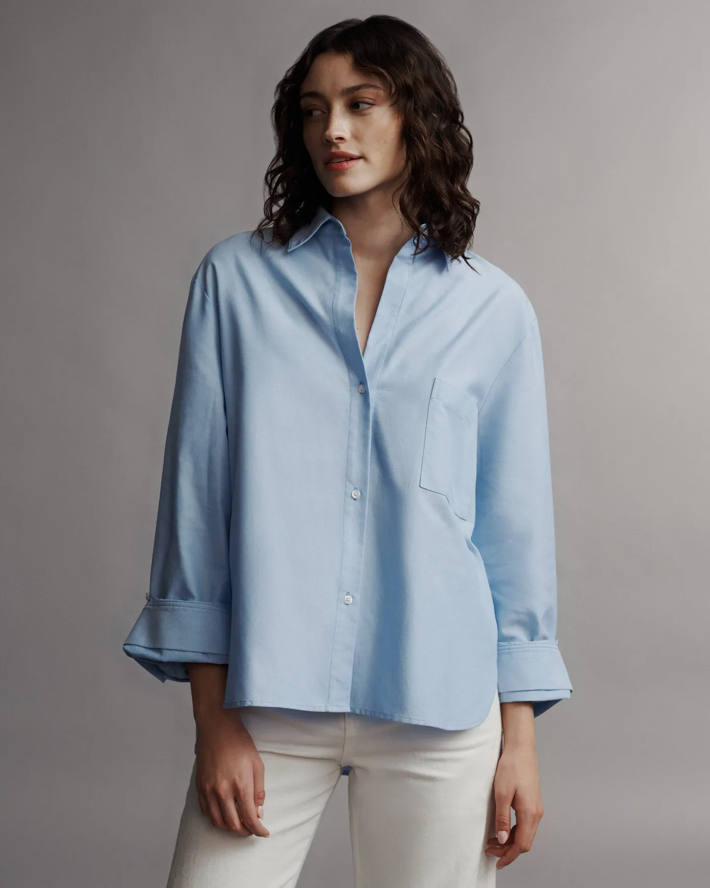 New Morning After Shirt in Oxford Cotton Shirting sold by TWP CLOTHING product image thumbnail 2