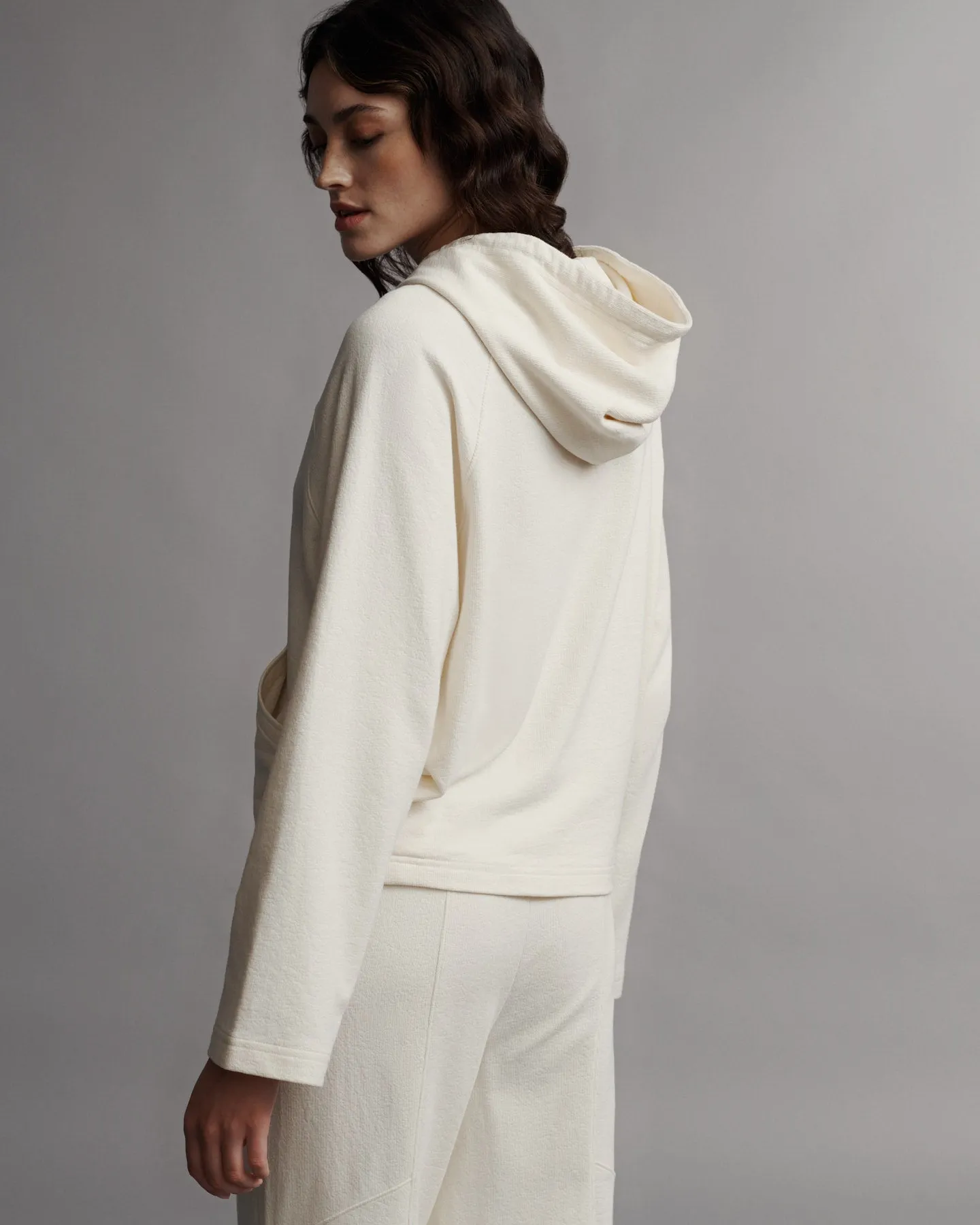 Ali's Hoodie in French Terry sold by TWP CLOTHING product image thumbnail 3