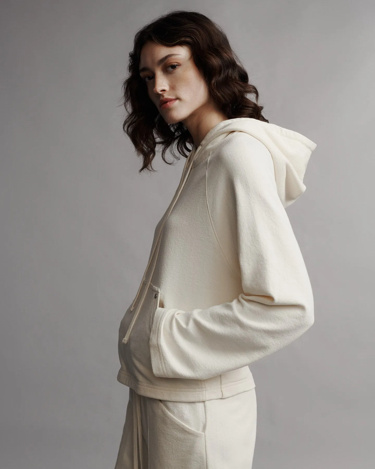 Ali's Hoodie in French Terry sold by TWP CLOTHING product image thumbnail 5