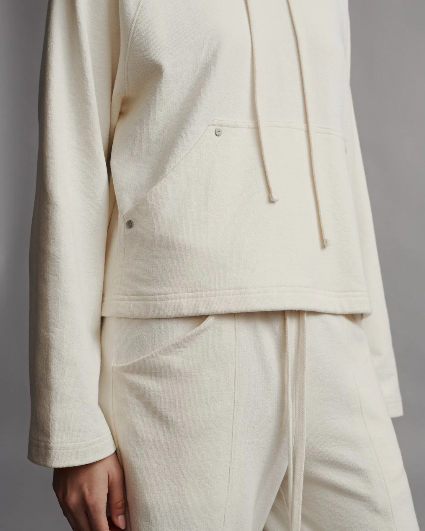 Ali's Hoodie in French Terry sold by TWP CLOTHING product image thumbnail 2