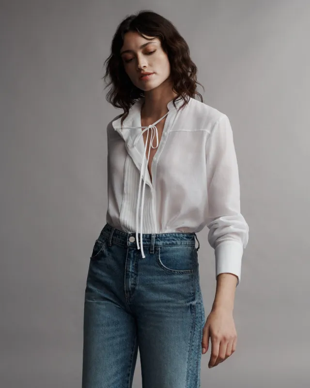 Gabriel Shirt in Cotton Voile sold by TWP CLOTHING