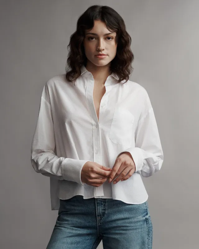 Average Joe Top in Superfine Cotton with Crystals sold by TWP CLOTHING