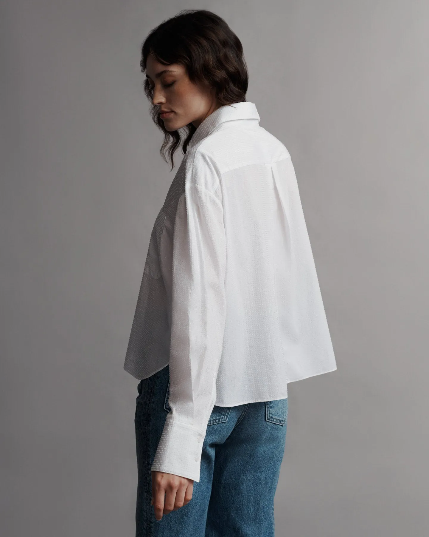 Average Joe Top in Superfine Cotton with Crystals sold by TWP CLOTHING product image thumbnail 5