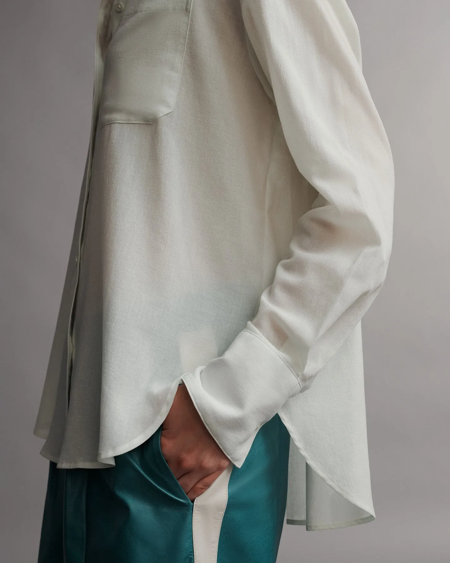 Big Joe Shirt in Cotton Voile sold by TWP CLOTHING product image thumbnail 4