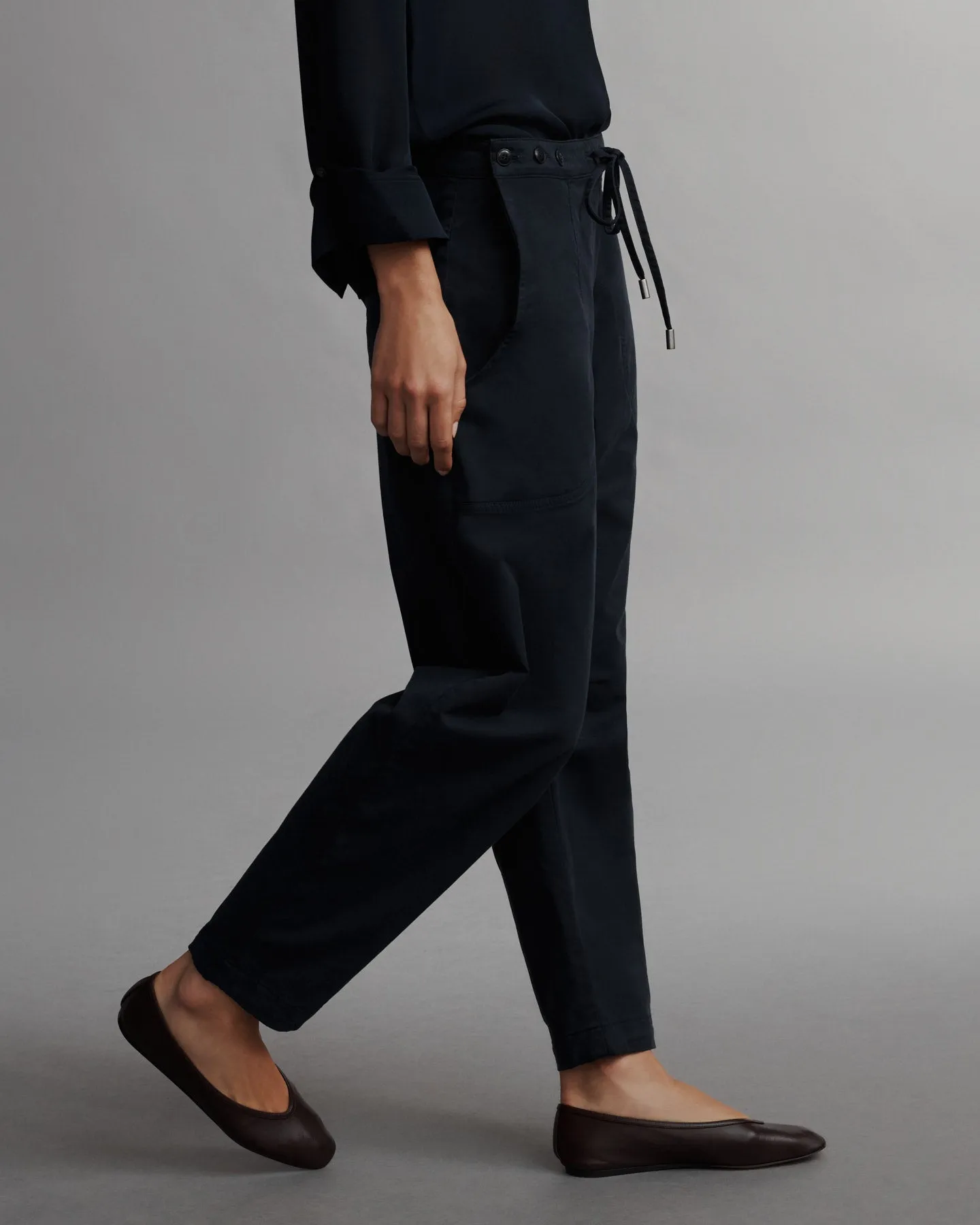 Jetties Beach Pant in Stretch Compact Cotton sold by TWP CLOTHING product image thumbnail 4