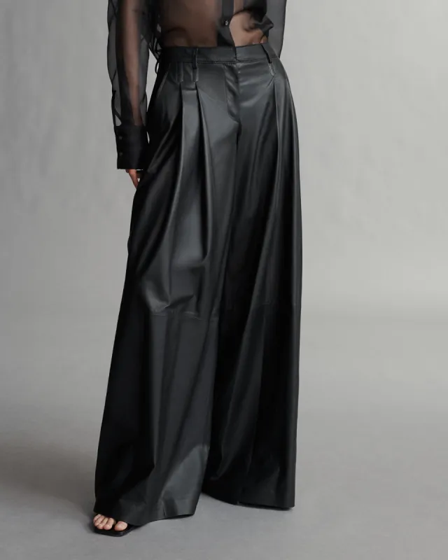 Didi Pant in Paper Leather sold by TWP CLOTHING