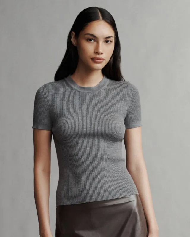 Tease top in Merino Wool sold by TWP CLOTHING