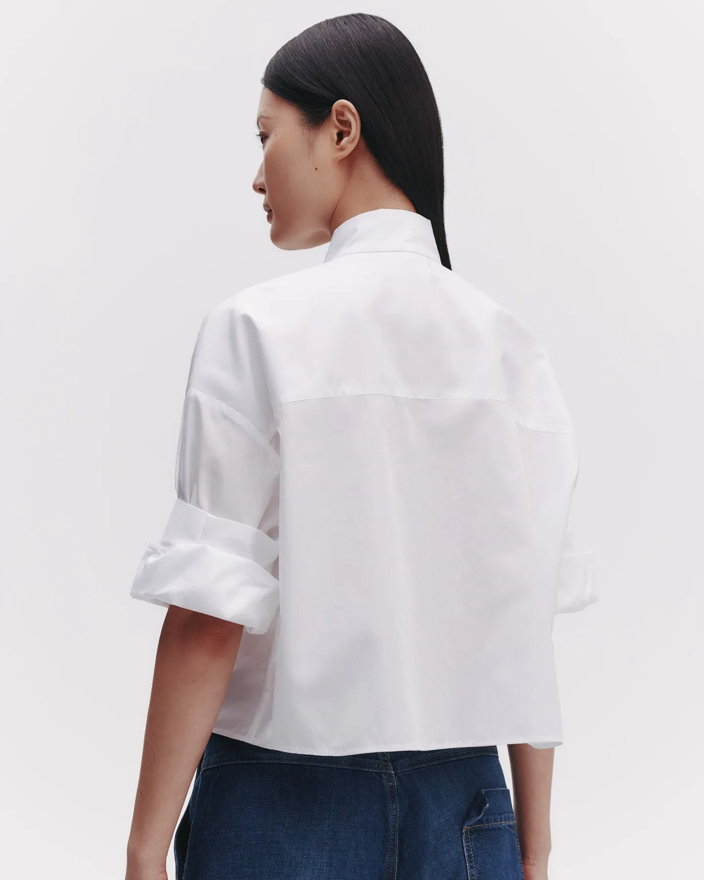 Next Ex Shirt With Tie in Superfine Cotton sold by TWP CLOTHING product image thumbnail 4