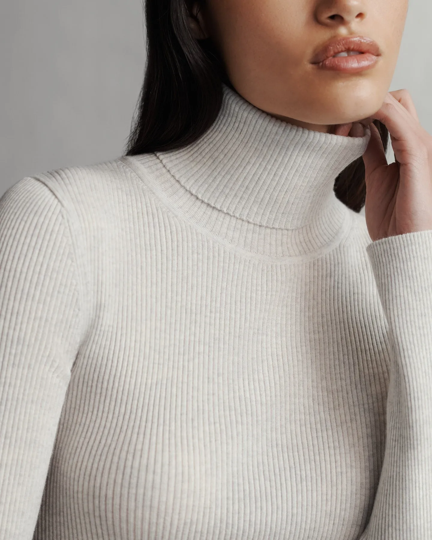 Knit Turtleneck in Merino Wool sold by TWP CLOTHING