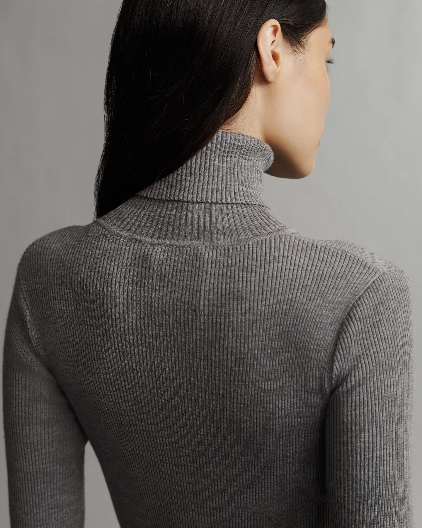 Knit Turtleneck in Merino Wool sold by TWP CLOTHING product image thumbnail 5