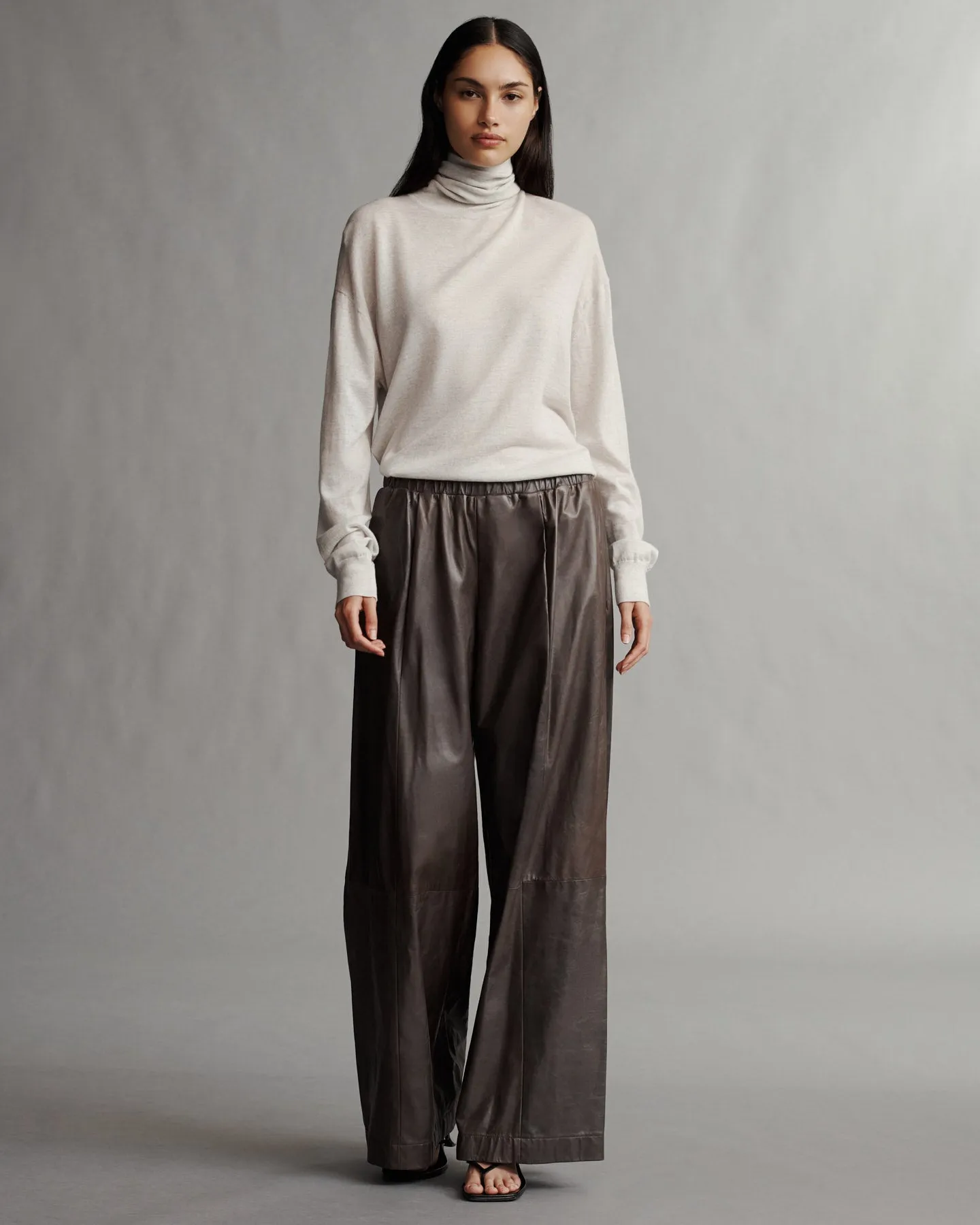 Eva Pant in Paper Leather sold by TWP CLOTHING product image thumbnail 5