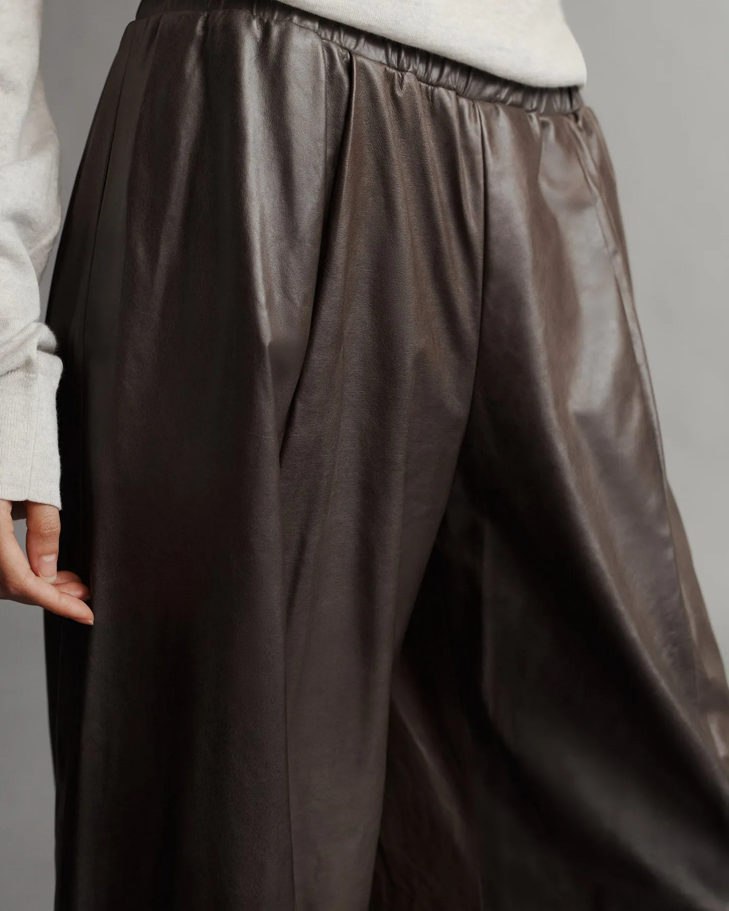Eva Pant in Paper Leather sold by TWP CLOTHING product image thumbnail 2