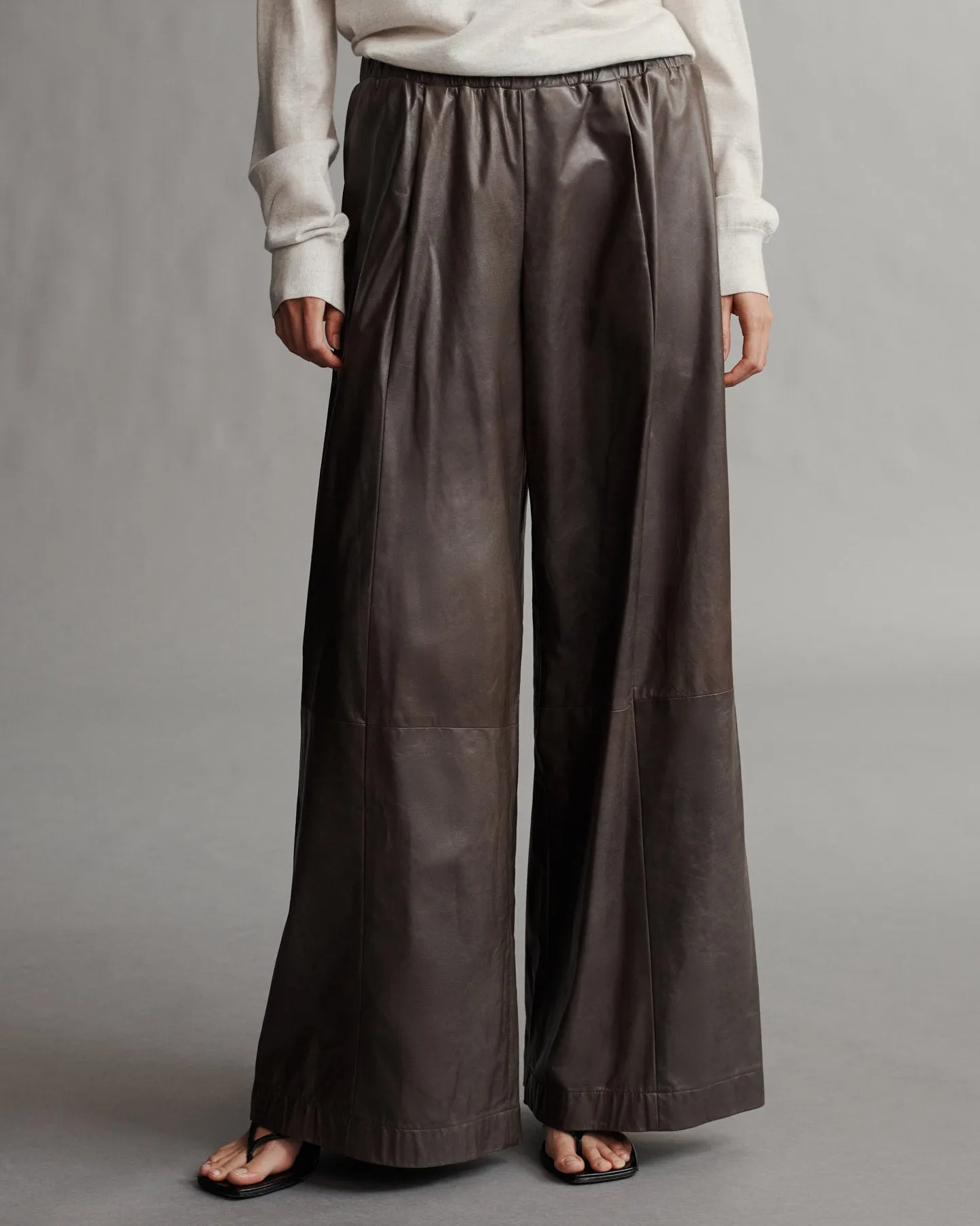 Eva Pant in Paper Leather sold by TWP CLOTHING