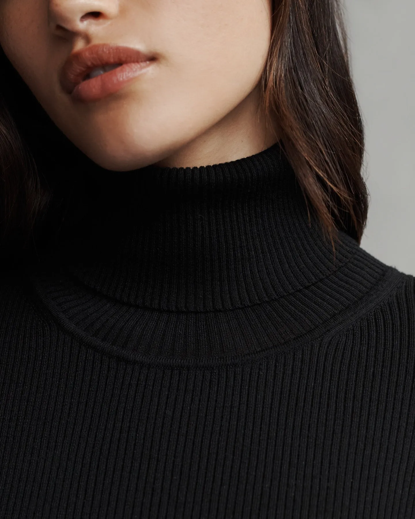 Knit Turtleneck in Merino Wool sold by TWP CLOTHING product image thumbnail 5