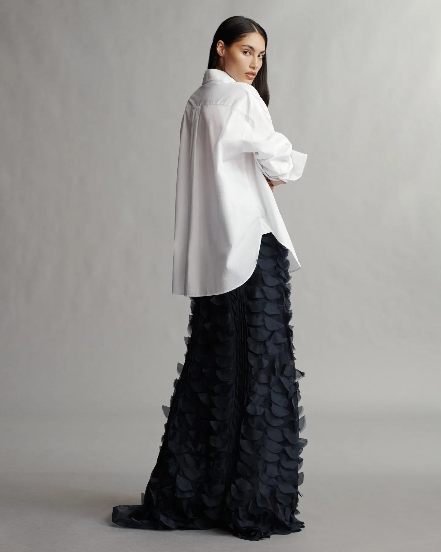 Cry Me A River Skirt in Silk Organza sold by TWP CLOTHING product image thumbnail 3