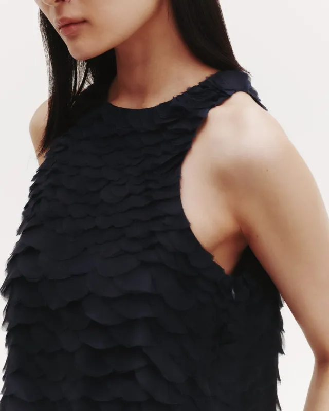 Shell Top with Silk Organza Fishscales sold by TWP CLOTHING