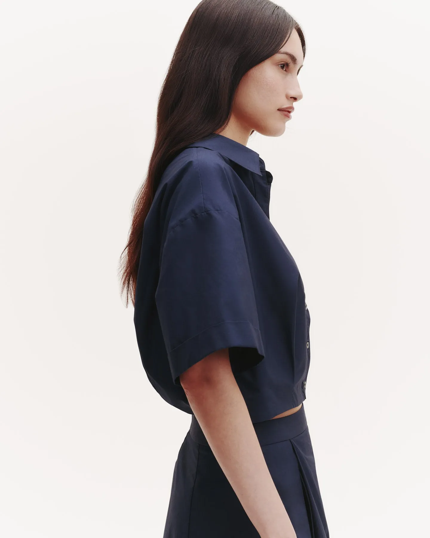 She Comes and Goes Again Top in Cotton Shirting sold by TWP CLOTHING product image thumbnail 2