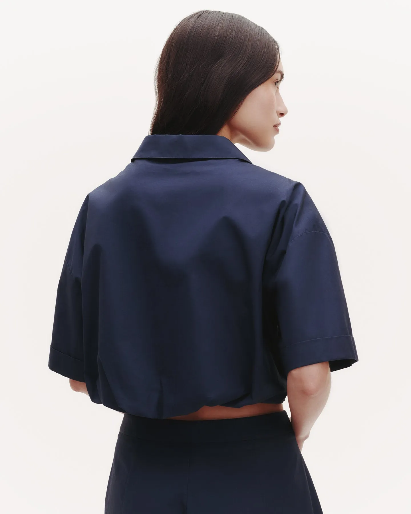 She Comes and Goes Again Top in Cotton Shirting sold by TWP CLOTHING product image thumbnail 3