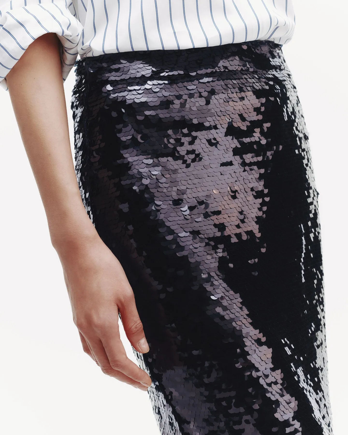 Sylkie Skirt with Paillettes sold by TWP CLOTHING product image thumbnail 2