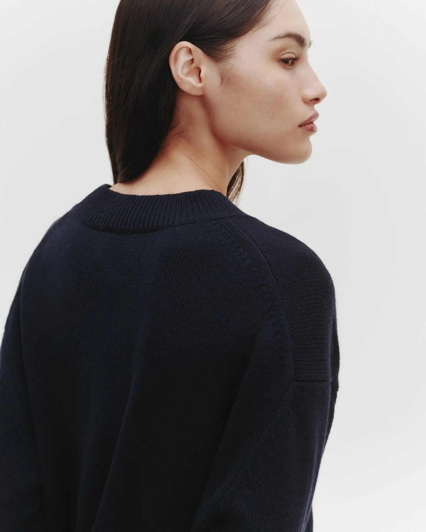 Boy Crewneck in Cashmere sold by TWP CLOTHING product image thumbnail 4