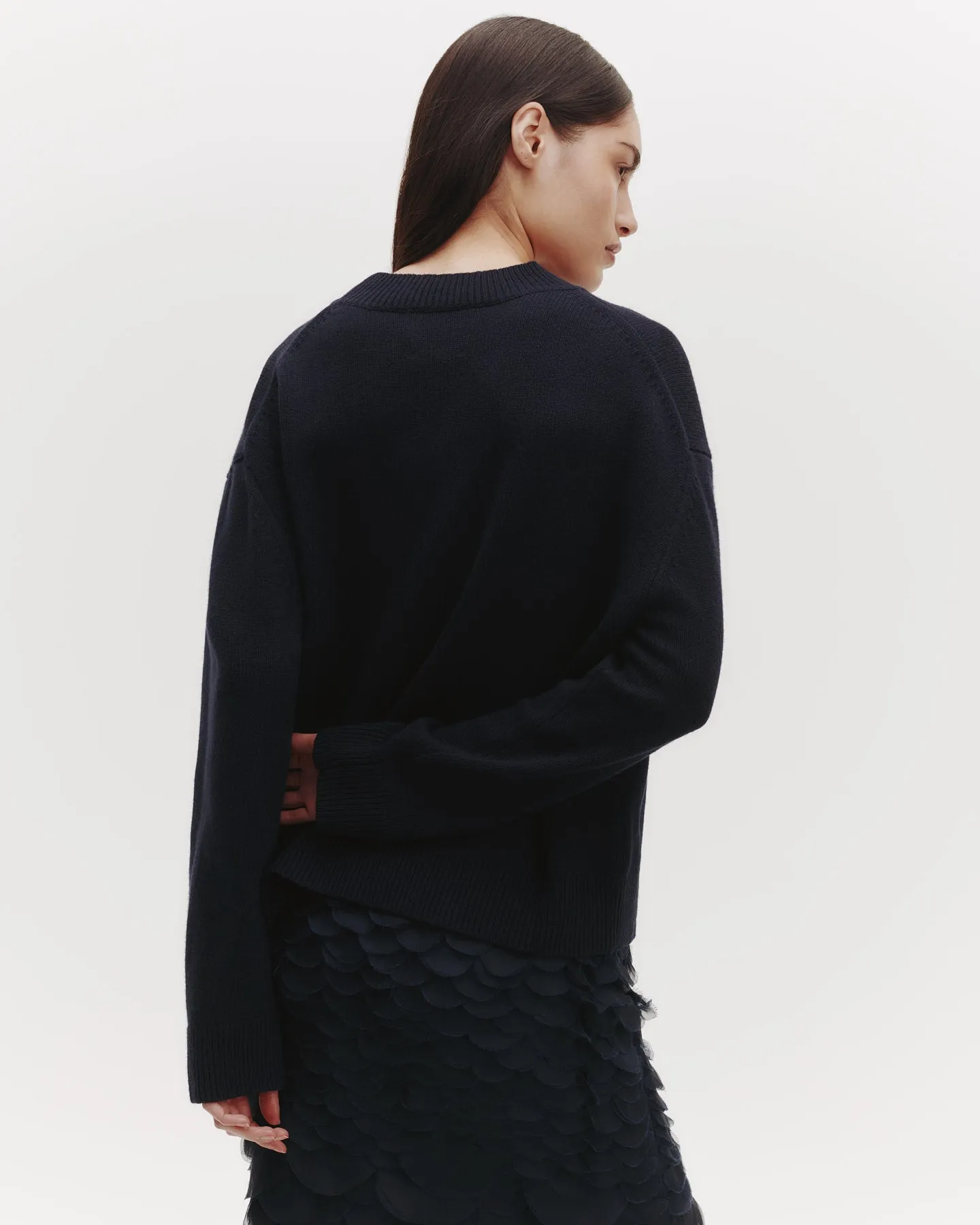 Boy Crewneck in Cashmere sold by TWP CLOTHING product image thumbnail 3