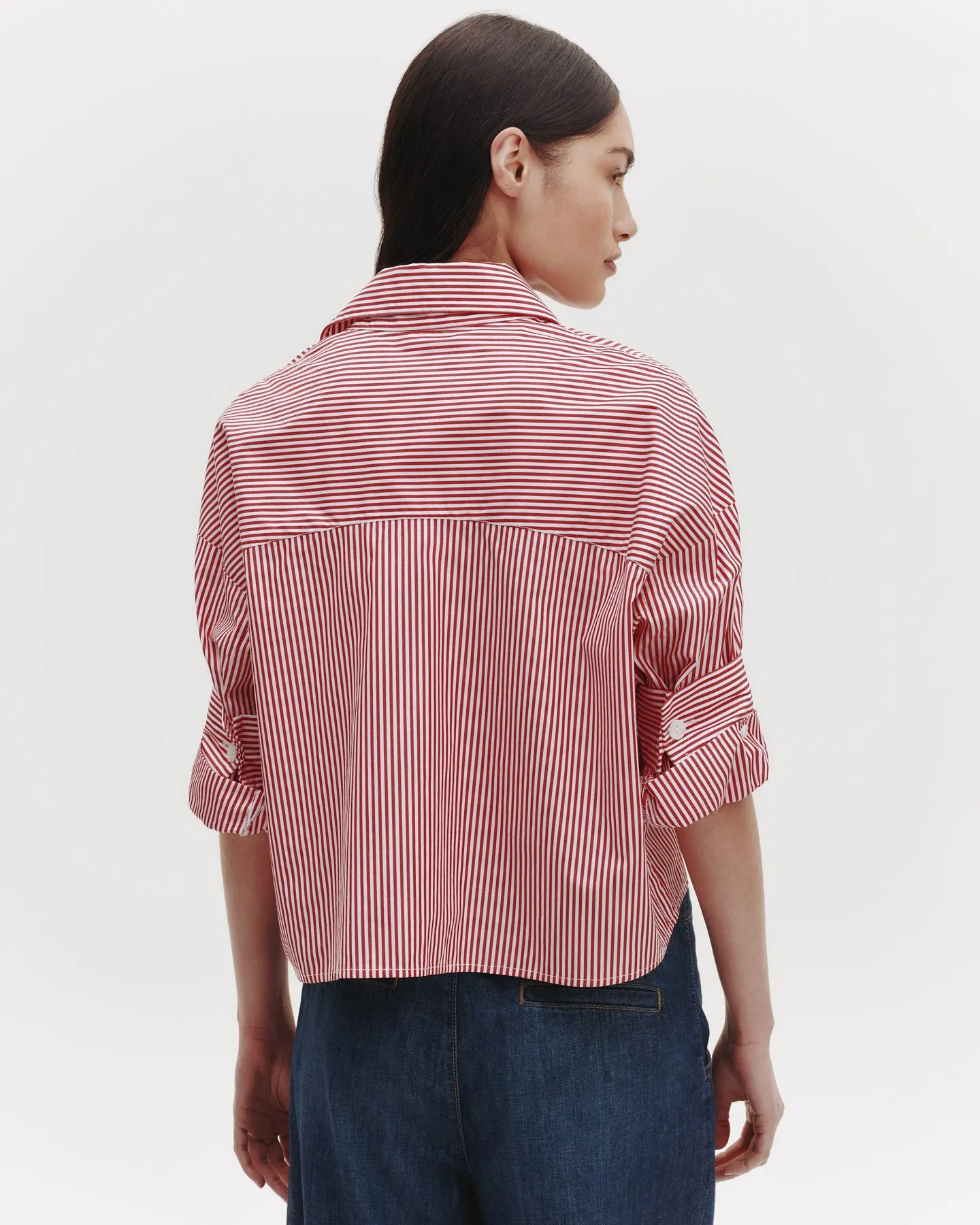 Next Ex Shirt in Striped Cotton sold by TWP CLOTHING product image thumbnail 5