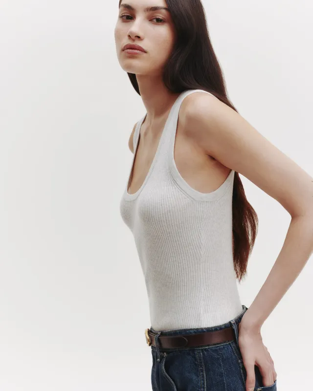 Knit Tank in Cotton Rib sold by TWP CLOTHING
