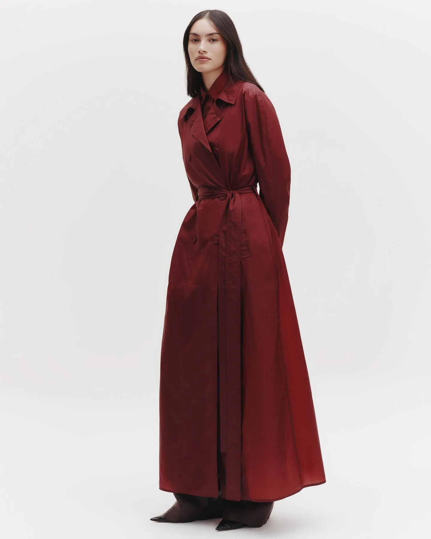 Back and Forth Trench in Nylon sold by TWP CLOTHING product image thumbnail 5