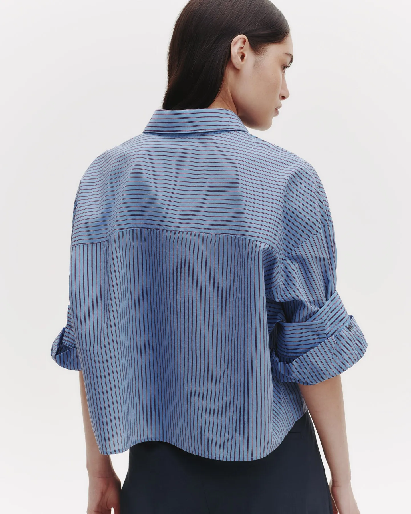 Next Ex Shirt in Striped Cotton sold by TWP CLOTHING