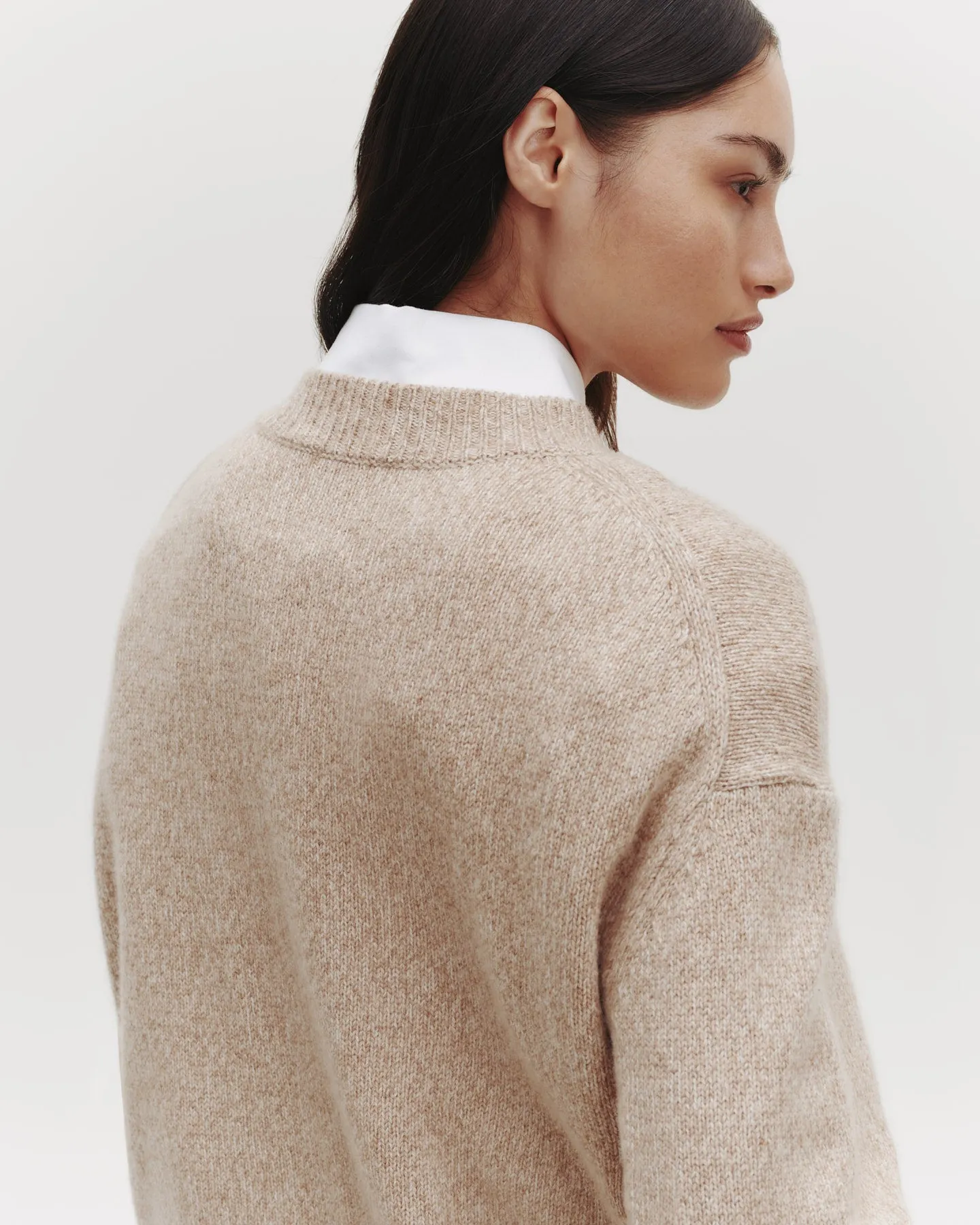 Boy Crewneck in Cashmere sold by TWP CLOTHING product image thumbnail 3