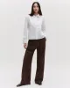 Button Me Up Top in Superfine Cotton sold by TWP CLOTHING