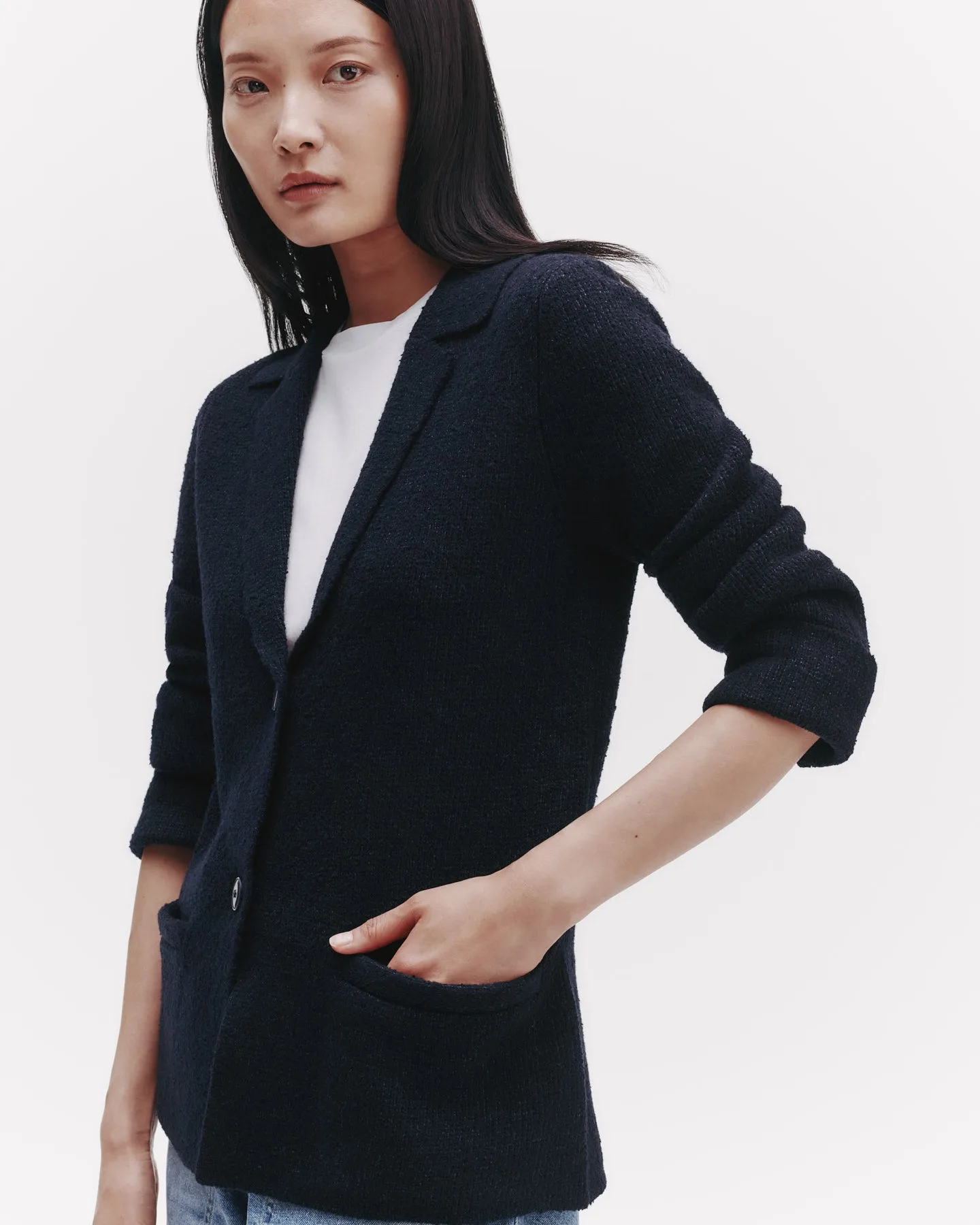 Nubby Knit Suitor sold by TWP CLOTHING