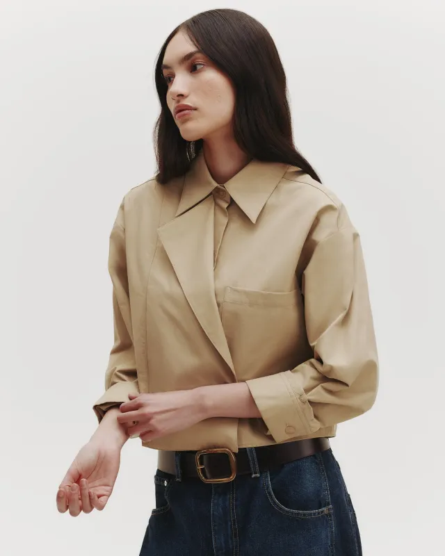 Second Chapter Top in Waterproof Canvas sold by TWP CLOTHING